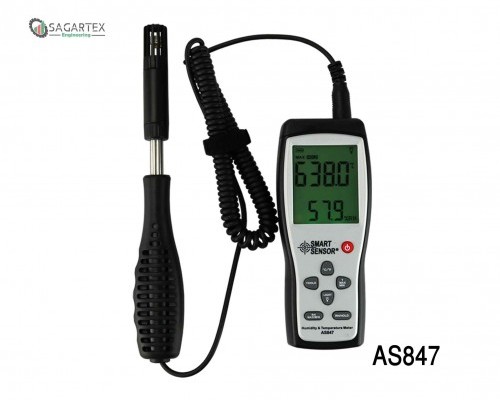 Digital Hygrometer 2 in 1 K Type Thermocouple Humidity Gauge Temperature Humidity Sensor - Bangladesh